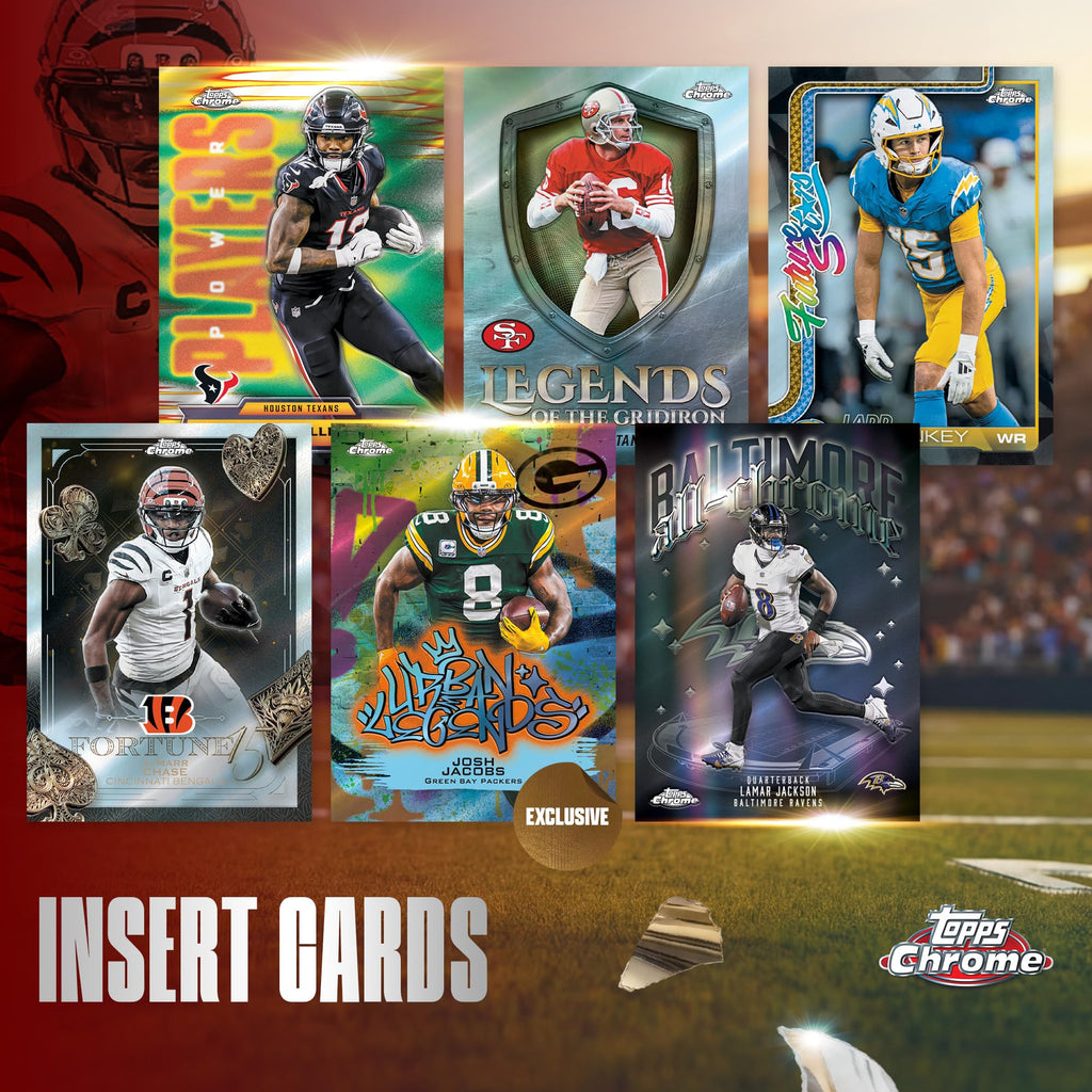 2025 Topps Chrome NFL Football Value Box N480166