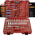 122 Pcs Mechanics Tool Set SAE/Metric V1383