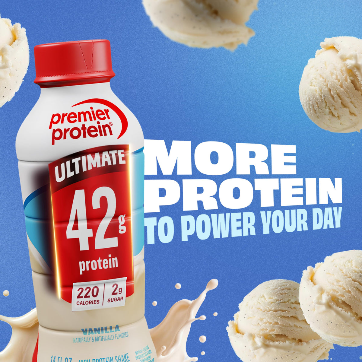 Vanilla 42g High Protein Shake 12 Pack X100